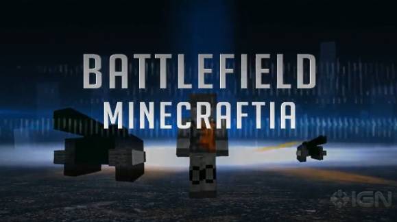 Battlefield 3 Meets Minecraft!