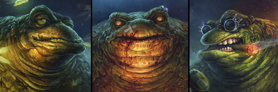 Zitz , Pimple, Rash: Арты персонажей BattleToads